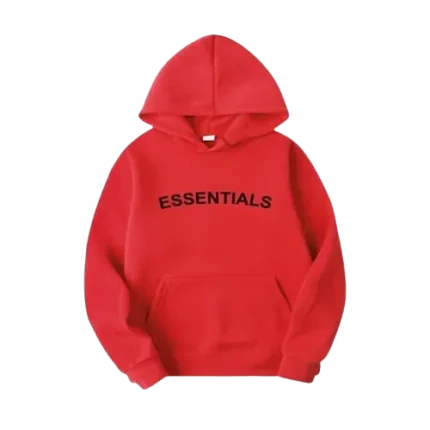 Essentials NEW Color Red Hoodie Printed Hoodie
