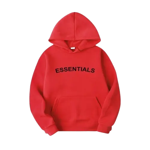 Essentials NEW Color Red Hoodie Printed Hoodie